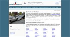 Desktop Screenshot of donateusedauto.com